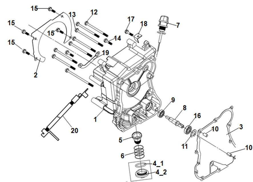 SYM Jet X 125 Parça Diyagramı